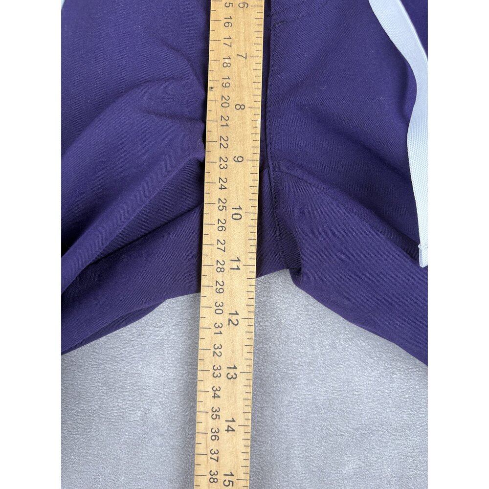Figs Women's XS Scrub Set V-Neck Top & Jogger Pants - Deep Purple - Picture 9 of 14